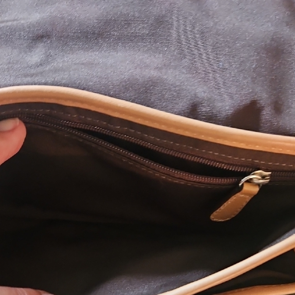 Brown Patterned Belt Bag with Buckle - Picture 4 of 6